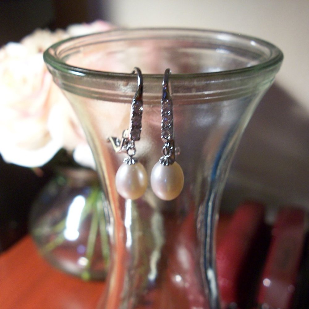 Cultured Freshwater Pearl Earrings